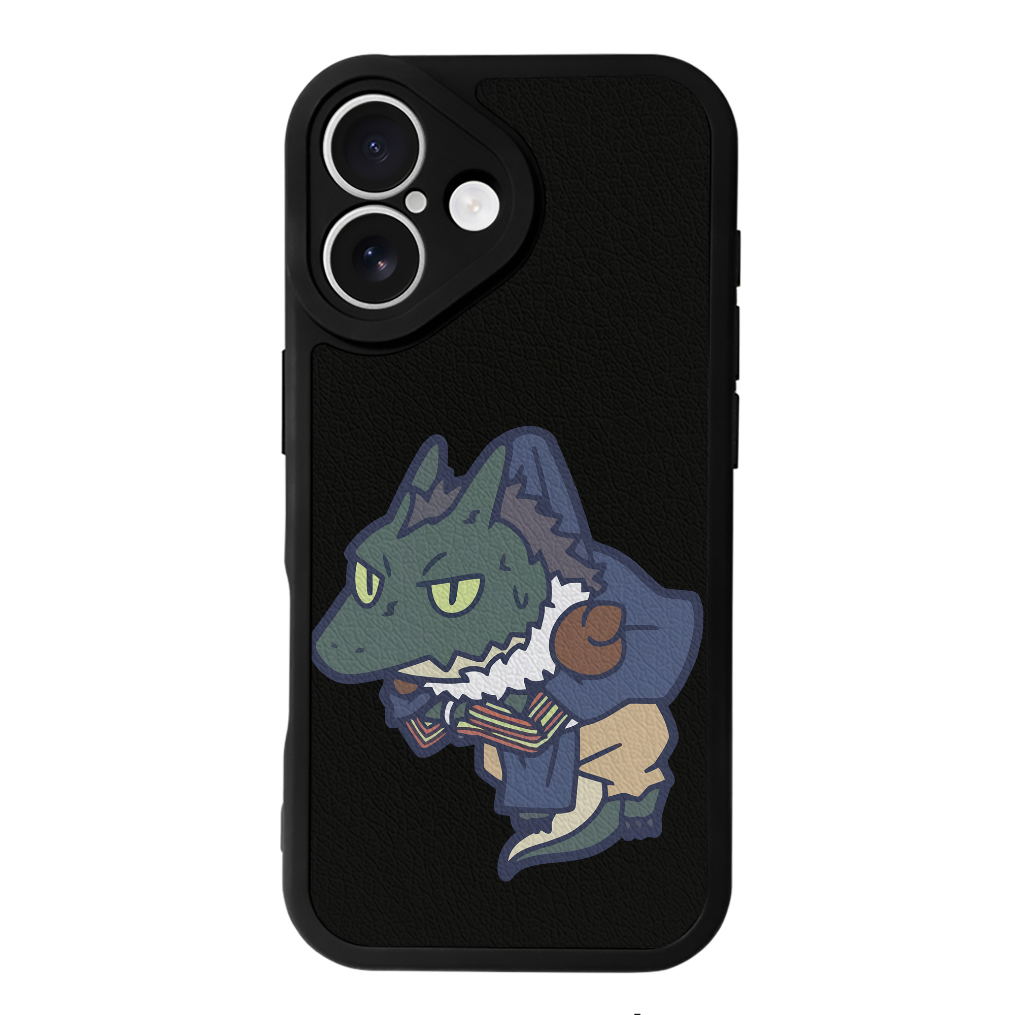 （画像用） 転スラ Regarding Reincarnated to Slime 【iPhone 16シリーズ対応】シリコンスマホケース（レザー調） 材質：シリコン